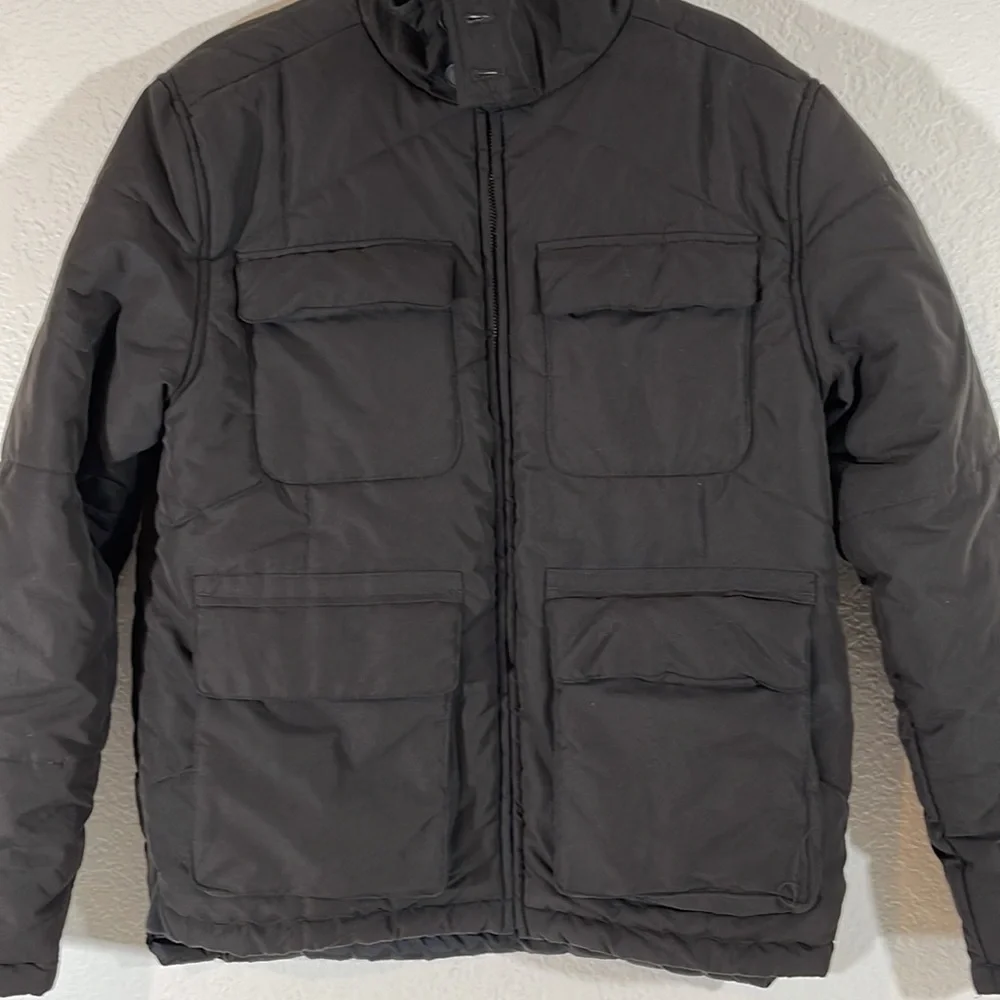 NAUTICAL Puffer Jacket Type N-3 Lots of Pockets Outside & Inside Size Small - Picture 2 of 11